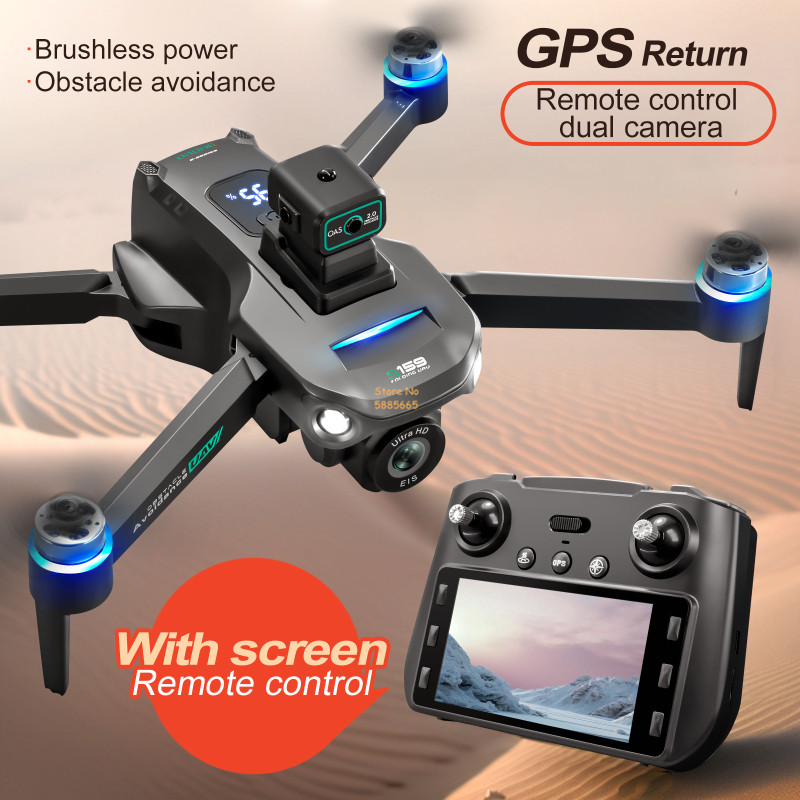 Drone Battery Case - 8K Dual Kamera 5G WIFI FPV