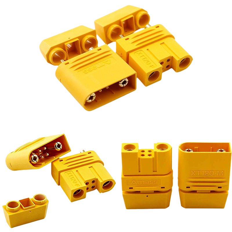 Drone Battery High Voltage - Amass Original XT120(2+4) Steckverbinder Hochstrom-Stecker für