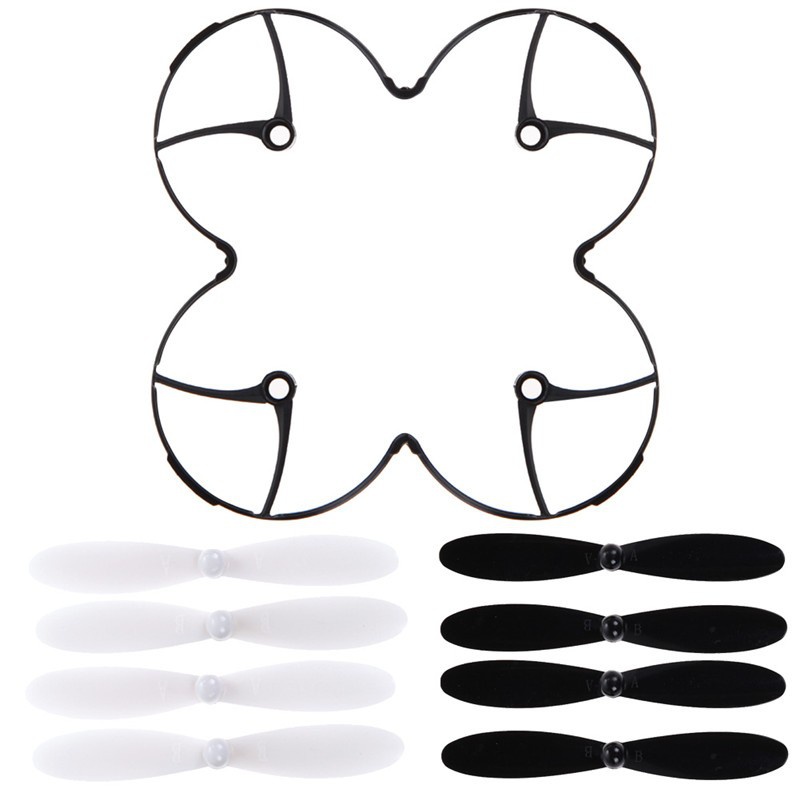 Drone Battery Case - Hubsan X4/X6 Propellerschutzring + 8 Stück