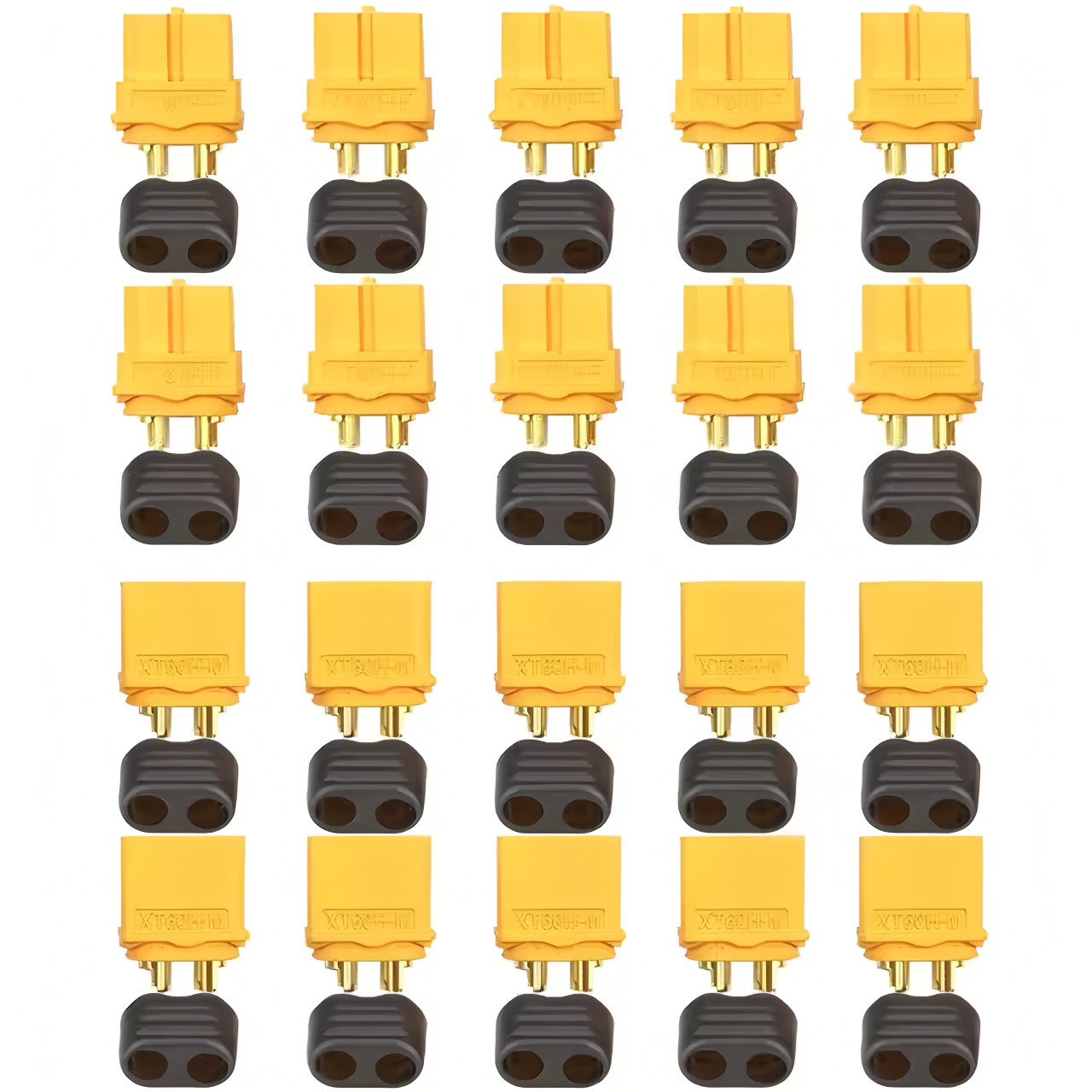 Drone Battery Connector - 10/20 Paar XT60H Steckverbinder und Gehäuse-Set,