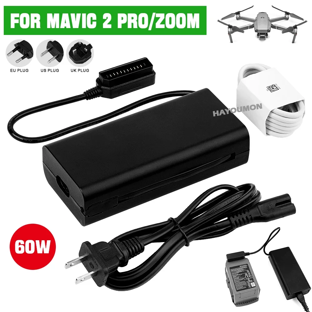 Drone Battery Balance Charger - Für DJI Mavic 2 Pro/Zoom Drohnen-Akkuladegerät