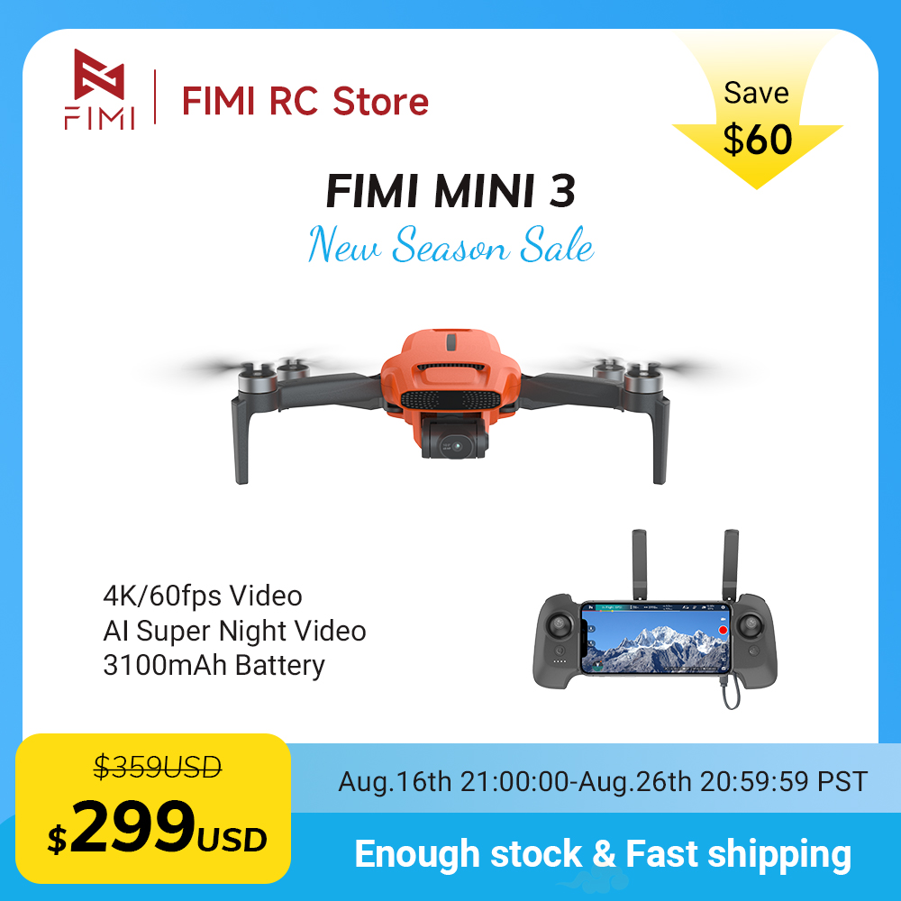 Drone Battery Smart - FIMI MINI 3 Kamera-Drohne 4K 60fps