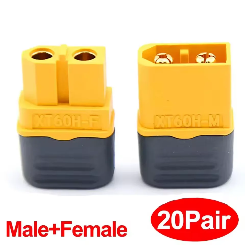 Drone Battery Connector - 5 Paar XT60H Steckverbinder mit Gehäuse,