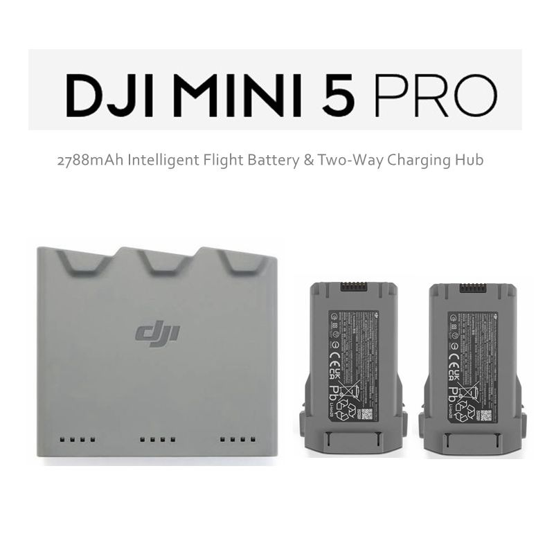 Drone Battery Balance Charger - Original 2788mAh DJI Drohnen-Akku, Zwei-Wege-Ladestation für