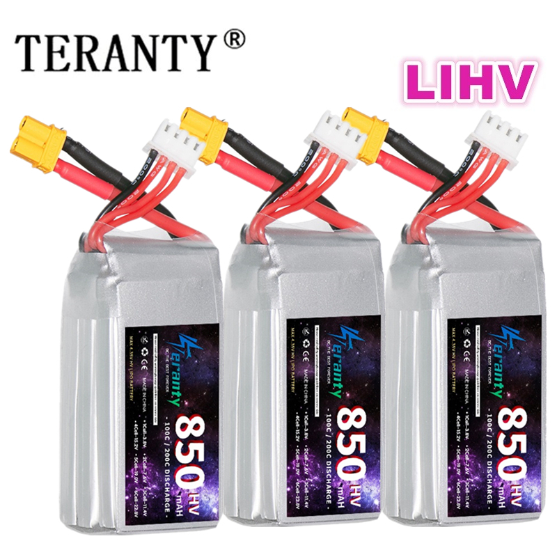 Drone Battery Connector - 1/2/3PCS TERANTY 3S 11,4 V Lipo