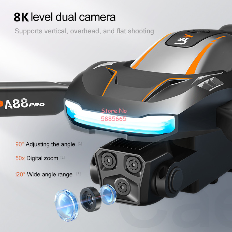8K Luftaufnahmen Optischer Flu – Drone Battery Case Bewertung und Preis