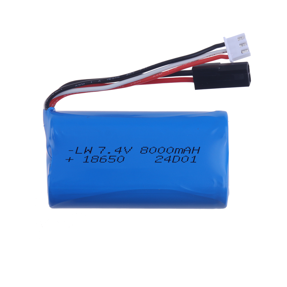 (5500 Plug) 18650 7,4V 8000mAh – Drone Battery Li-Ion Bewertung und Preis