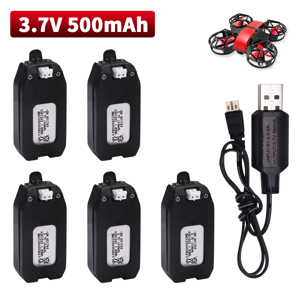 3,7 V 500 mAh Lithium-Batterie – Drone Battery Lipo Bewertung und Preis