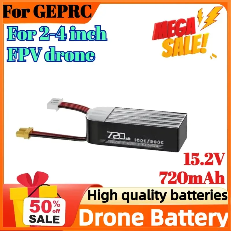 4S 15,2V 720mAh 100C Akku für  – Drone Battery High Voltage Bewertung und Preis