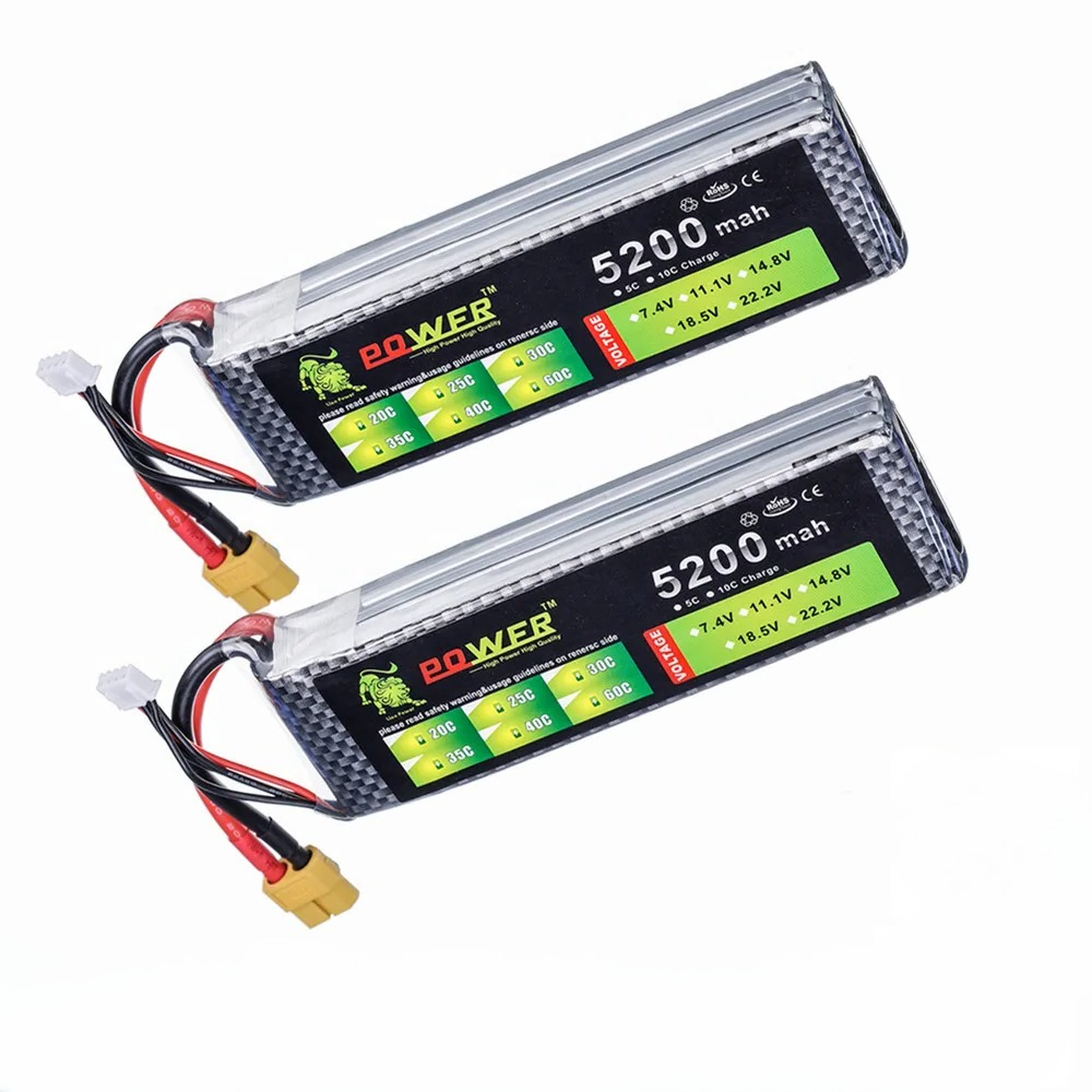 3S 5200mah 11,1V 60C Lipo Batt – Drone Battery 3S Bewertung und Preis
