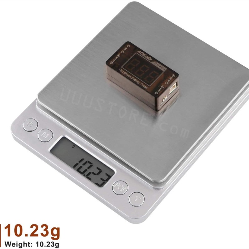 AOKoda AOK-041 1S LiPo Batteri – Drone Battery Voltage Checker Bewertung und Preis